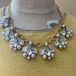 Spartina crystal pearl necklace